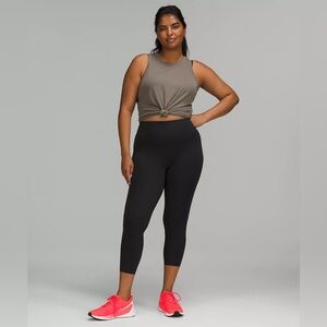 Lululemon base pace high line crop leggings 23” NWT